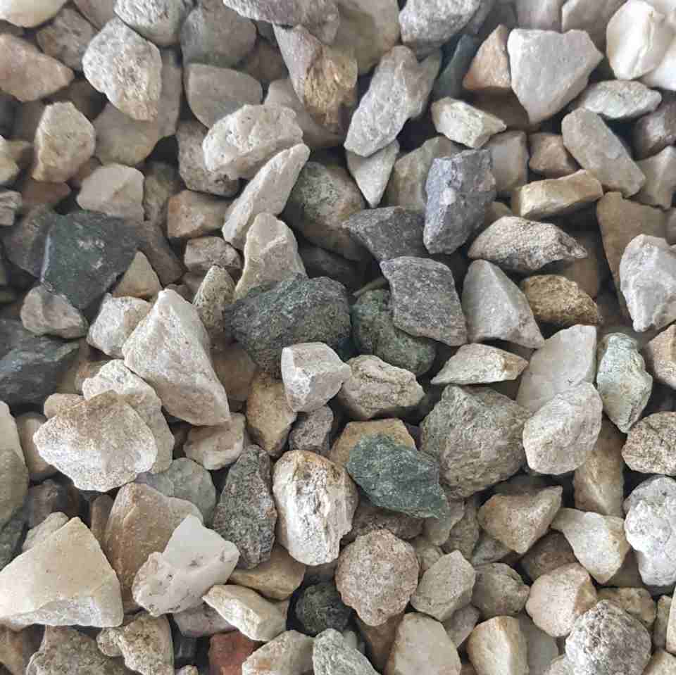 cantiere di estrazione di materiali per l'edilizia