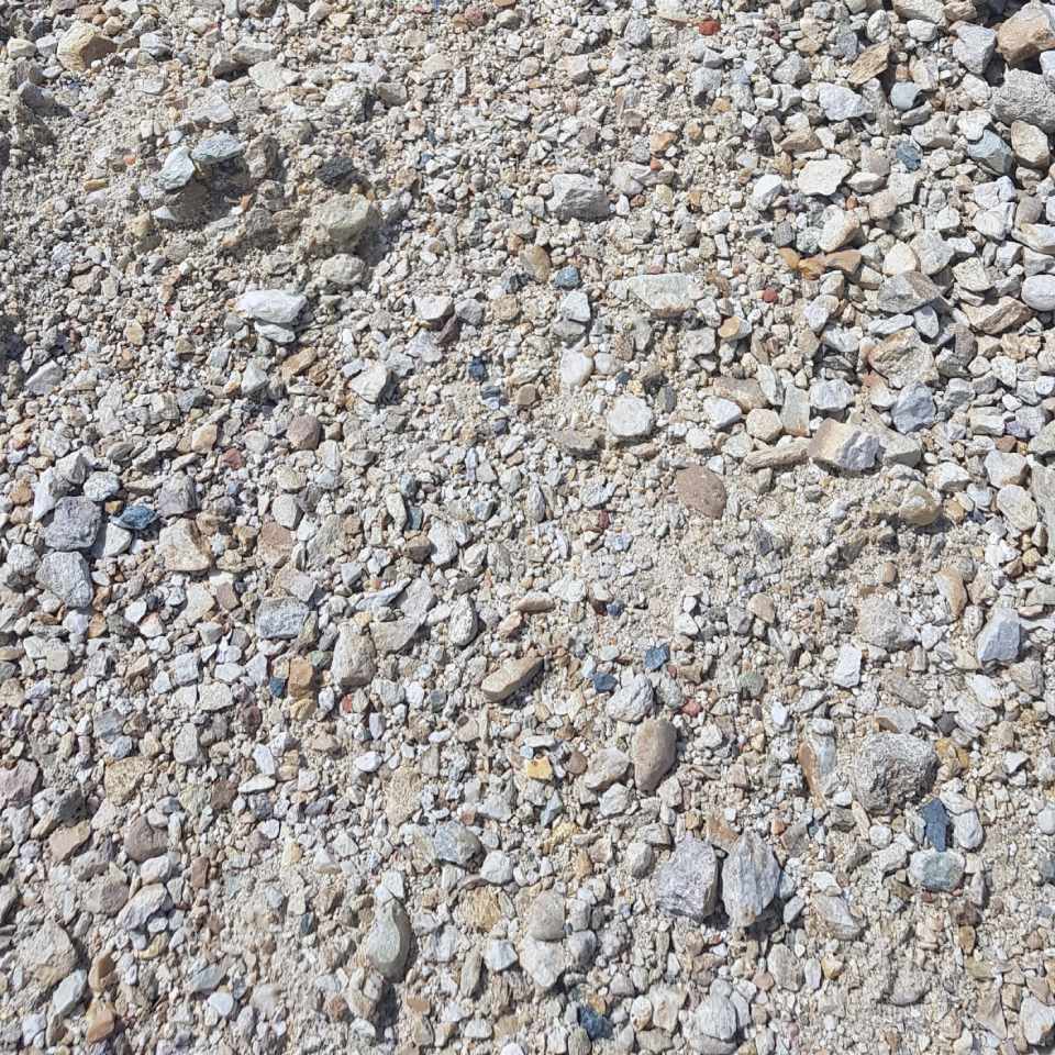 cantiere di estrazione di materiali per l'edilizia