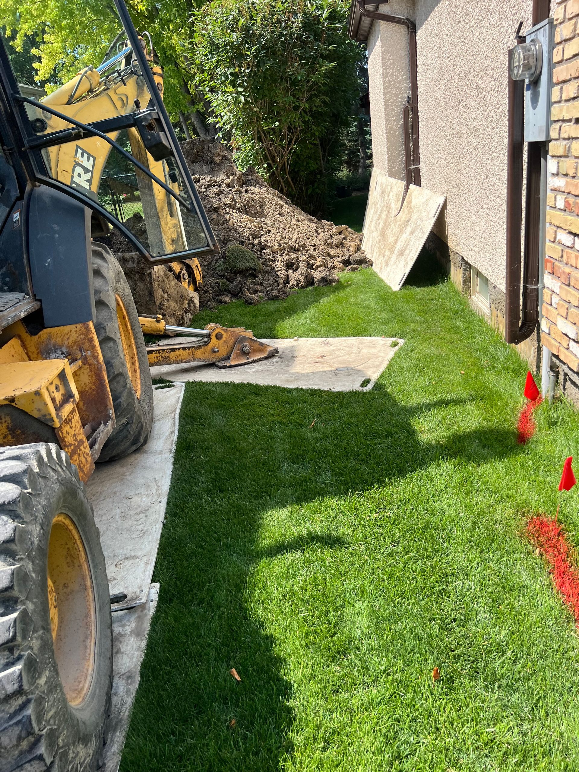 utility installation Winnipeg