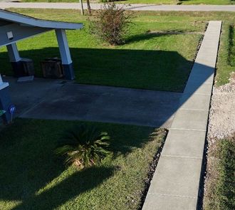 concrete sidewalk