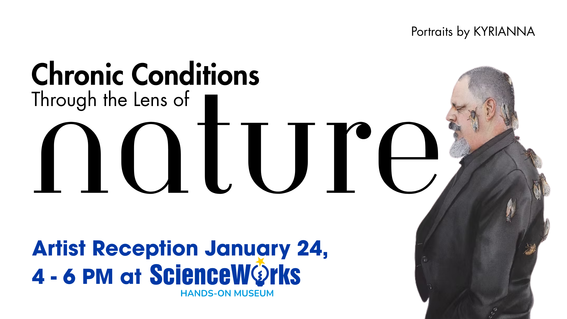 Poster for an art exhibit: 