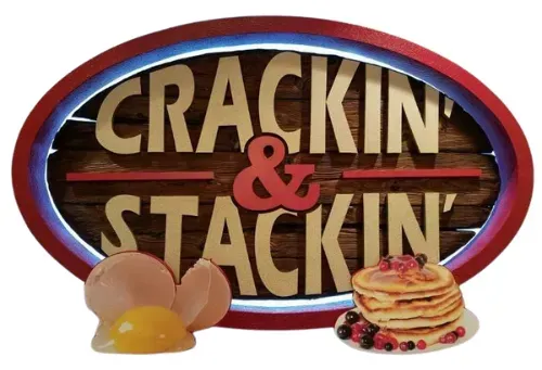 Crackin' and Stackin' Logo