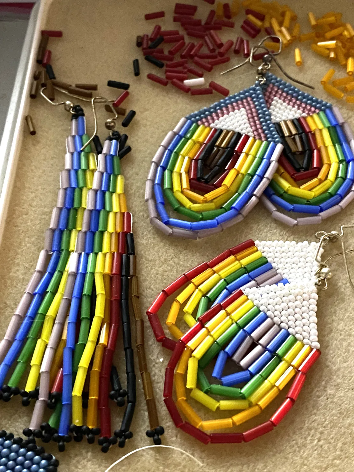Rainbow Beadwork by Morgan Gaines
