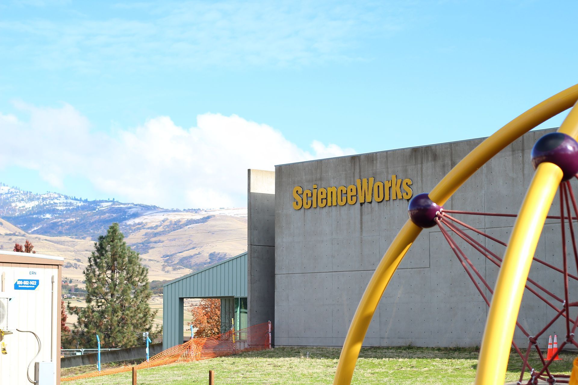 The ScienceWorks Building on a sunny day