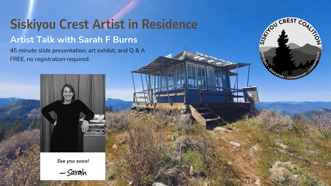 Acorn Woman lookout atop Siskiyou Crest