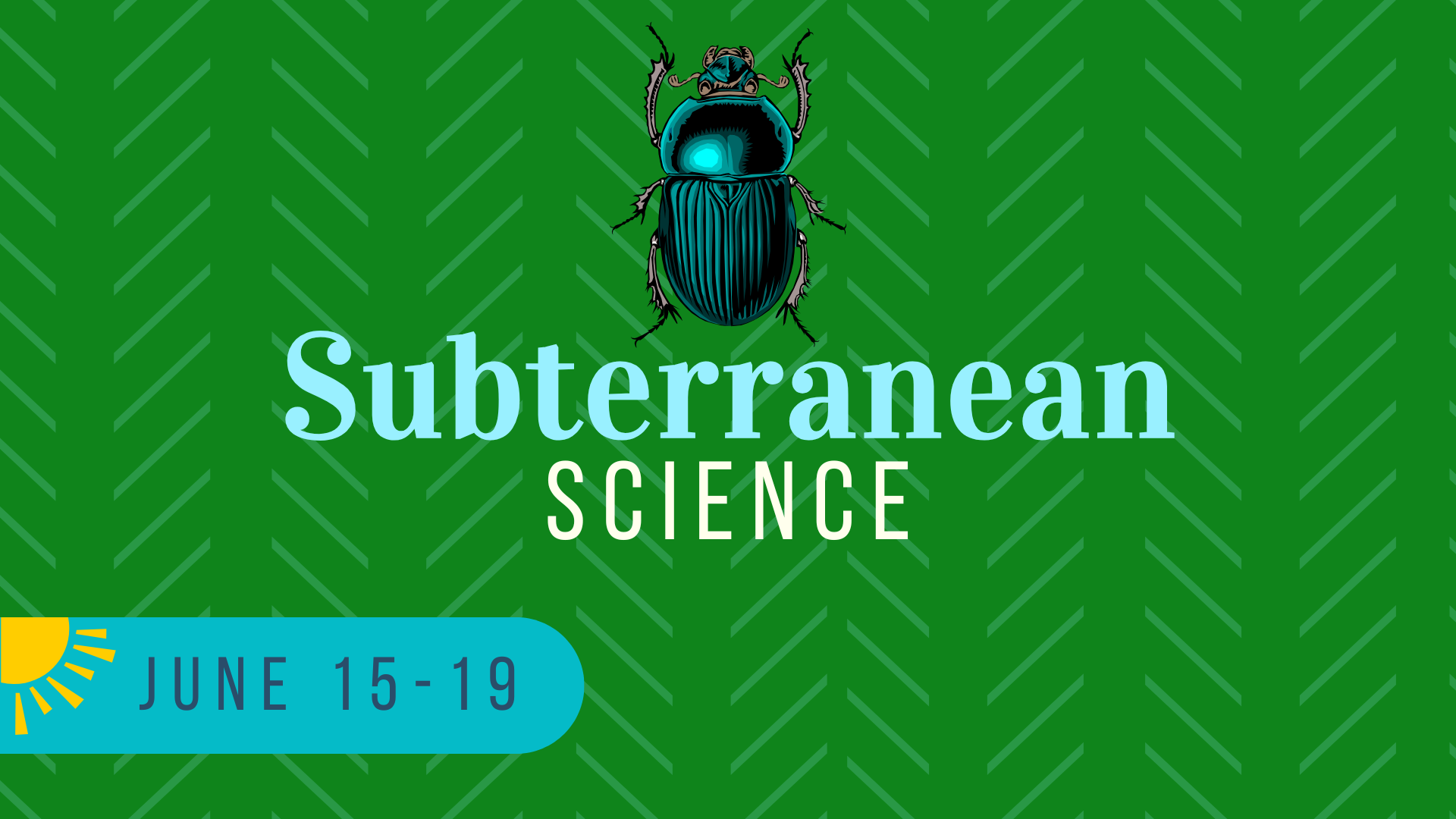 Green background with text 