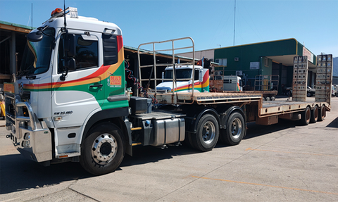 Semi Trailer Transporting — Truck Hire in Cairns, QLD