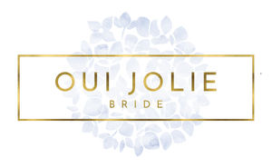 Gold-framed logo with 