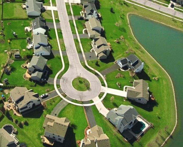 Indianapolis suburb cul de sac from above, The Good, the bad, the ugly of Living in Indianapolis Indianapolis suburb cul de sac from above, The Good, the bad, the ugly of Living in Indianapolis