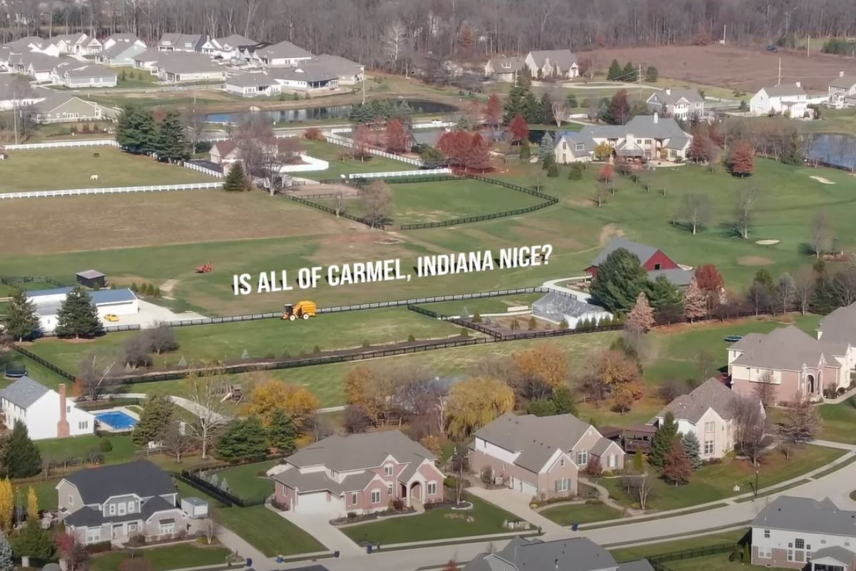 View of Carmel IN neighborhood Westfield IN neighborhood, How far north is too far for Indianapolis