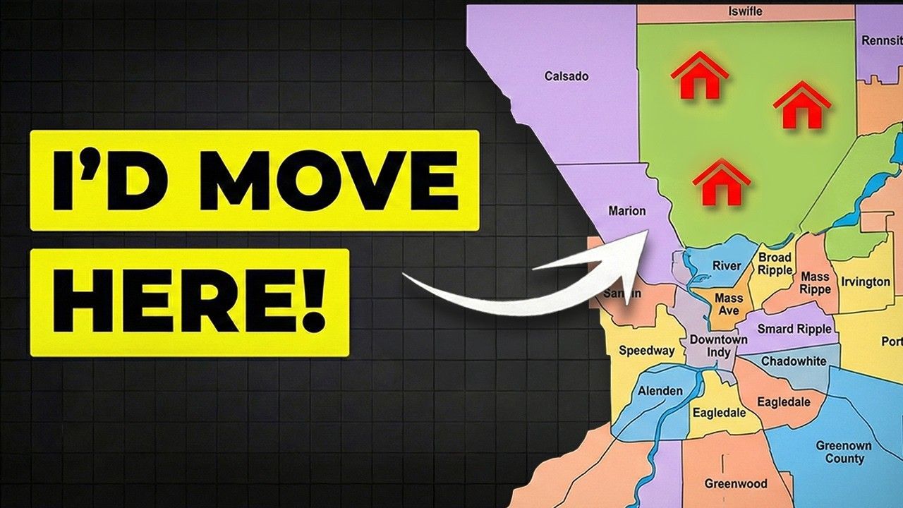 A map with a yellow text box reading