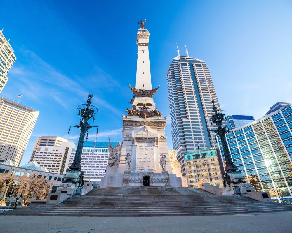 Main round about in Indy, Is it safe to live in, Indianapolis (1) Main round about in Indy, Is it safe to live in, Indianapolis (1)