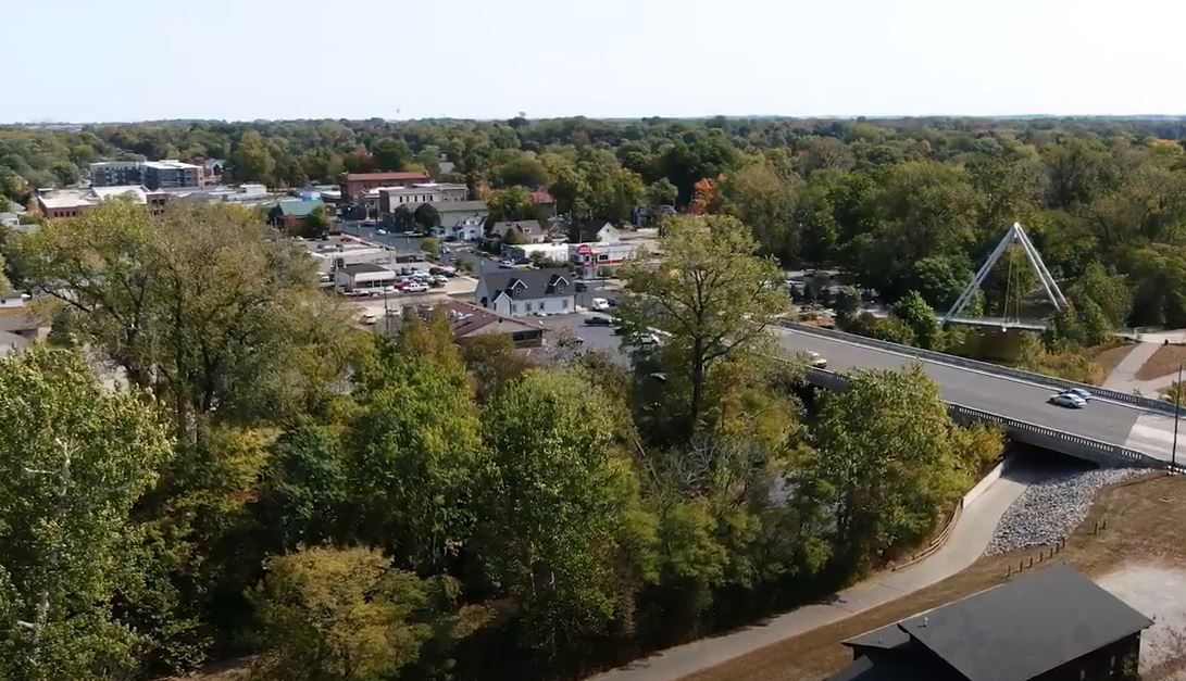 Plainfield Indiana aerial view Plainfield Indiana aerial view