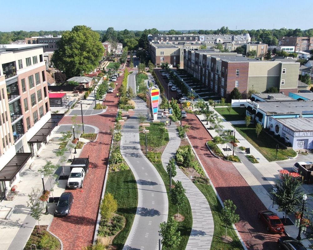 downtown Carmel Indiana, Differences between Carmel and Fishers Indiana downtown Carmel Indiana, Differences between Carmel and Fishers Indiana