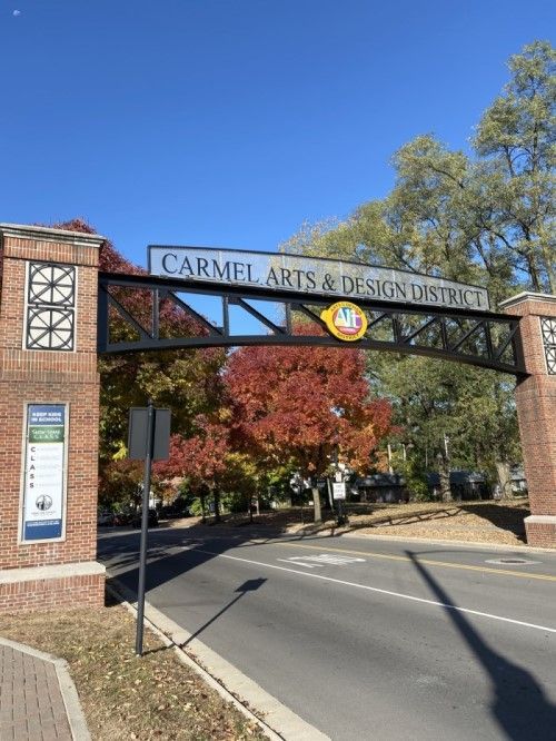 entrance of Carmel Arts and Design district, Pros and cons of living in Carmel Indiana entrance of Carmel Arts and Design district, Pros and cons of living in Carmel Indiana