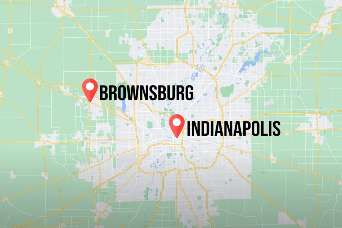 map of Brownsburg in relation to Indianapolis, Living in Brownsburg vs Indianapolis (2) map of Brownsburg in relation to Indianapolis, Living in Brownsburg vs Indianapolis (2)