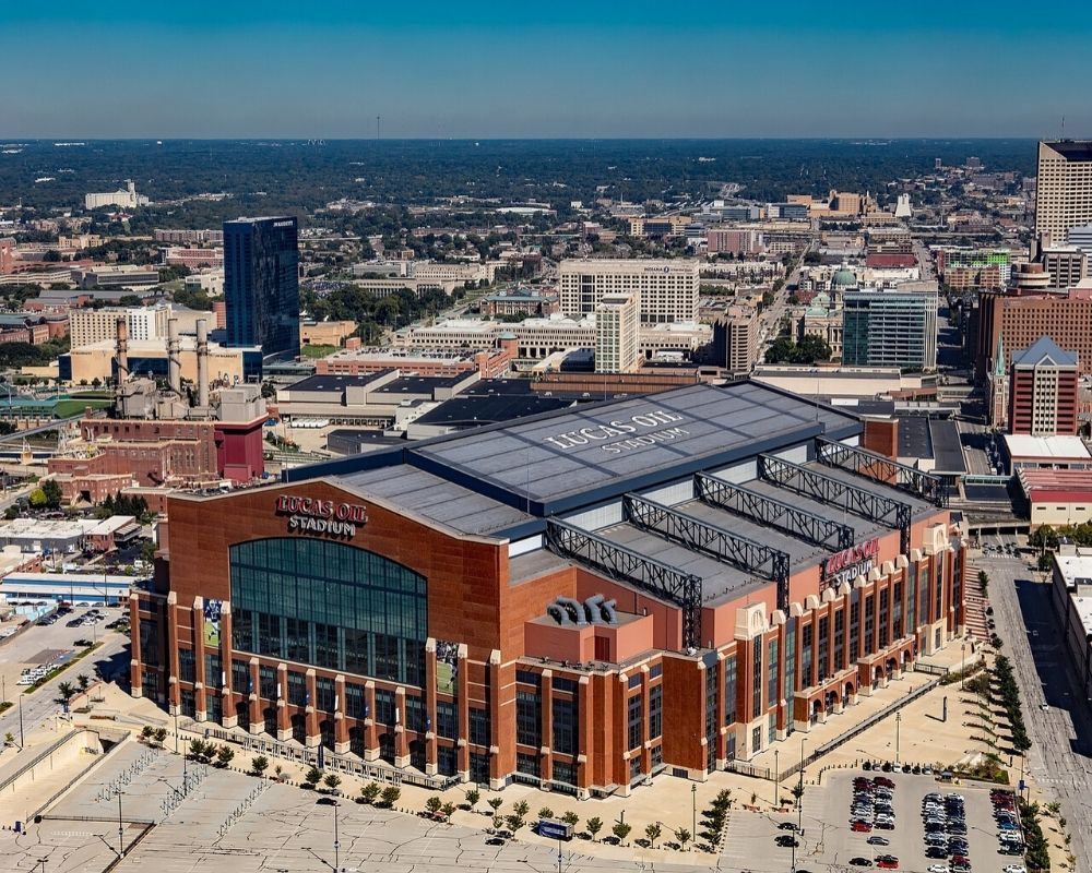 view of Indianapolis sports stadium 5 Obscure reasons to enjoy living in, Indiana view of Indianapolis sports stadium 5 Obscure reasons to enjoy living in, Indiana