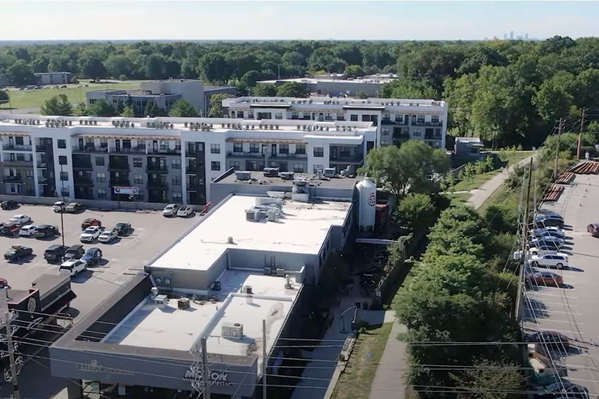 view of The Monon Trail, Pros and Cons of The Monon Trail Carmel arts district, How far north is too far for Indianapolis