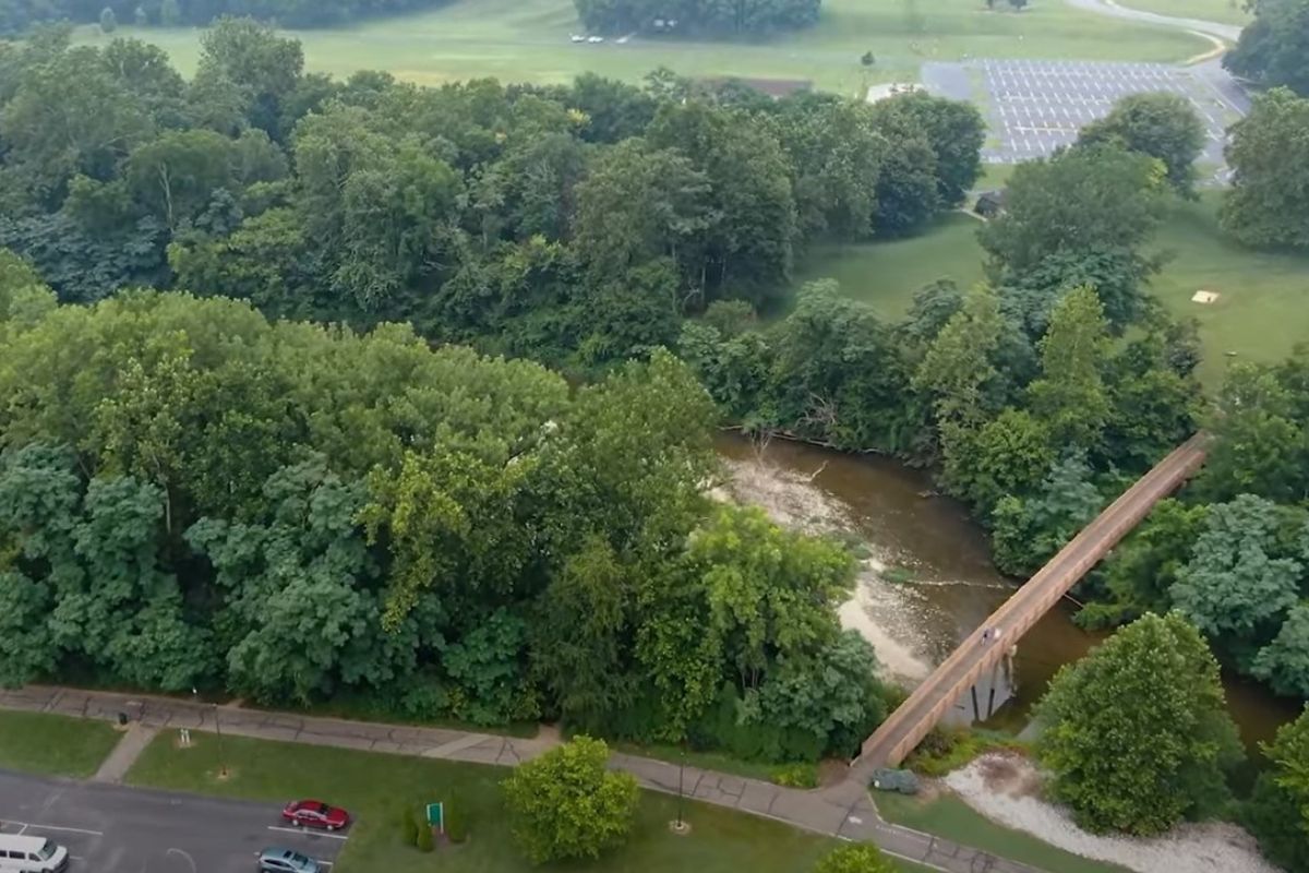view of White Lick Creek, The #1 Reason to Live In Plainfield Indiana view of White Lick Creek, The #1 Reason to Live In Plainfield Indiana