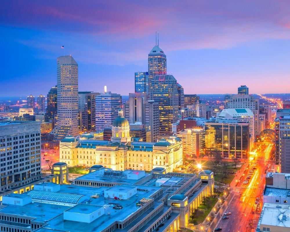 view of downtown Indy near Greenwood IN, Pros & Cons of Living in Greenwood IN view of downtown Indy near Greenwood IN, Pros & Cons of Living in Greenwood IN