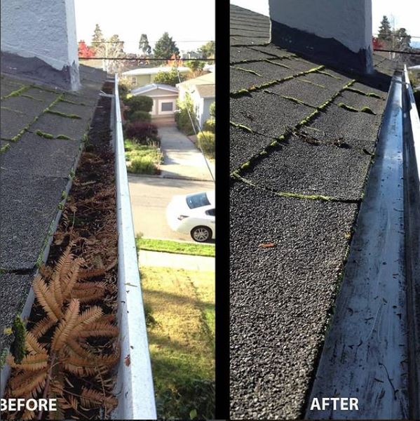 Gutter Cleaning — House Brick Wall Washing in Windham, NH