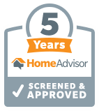 5 Years Home Advisor Screened & Approved