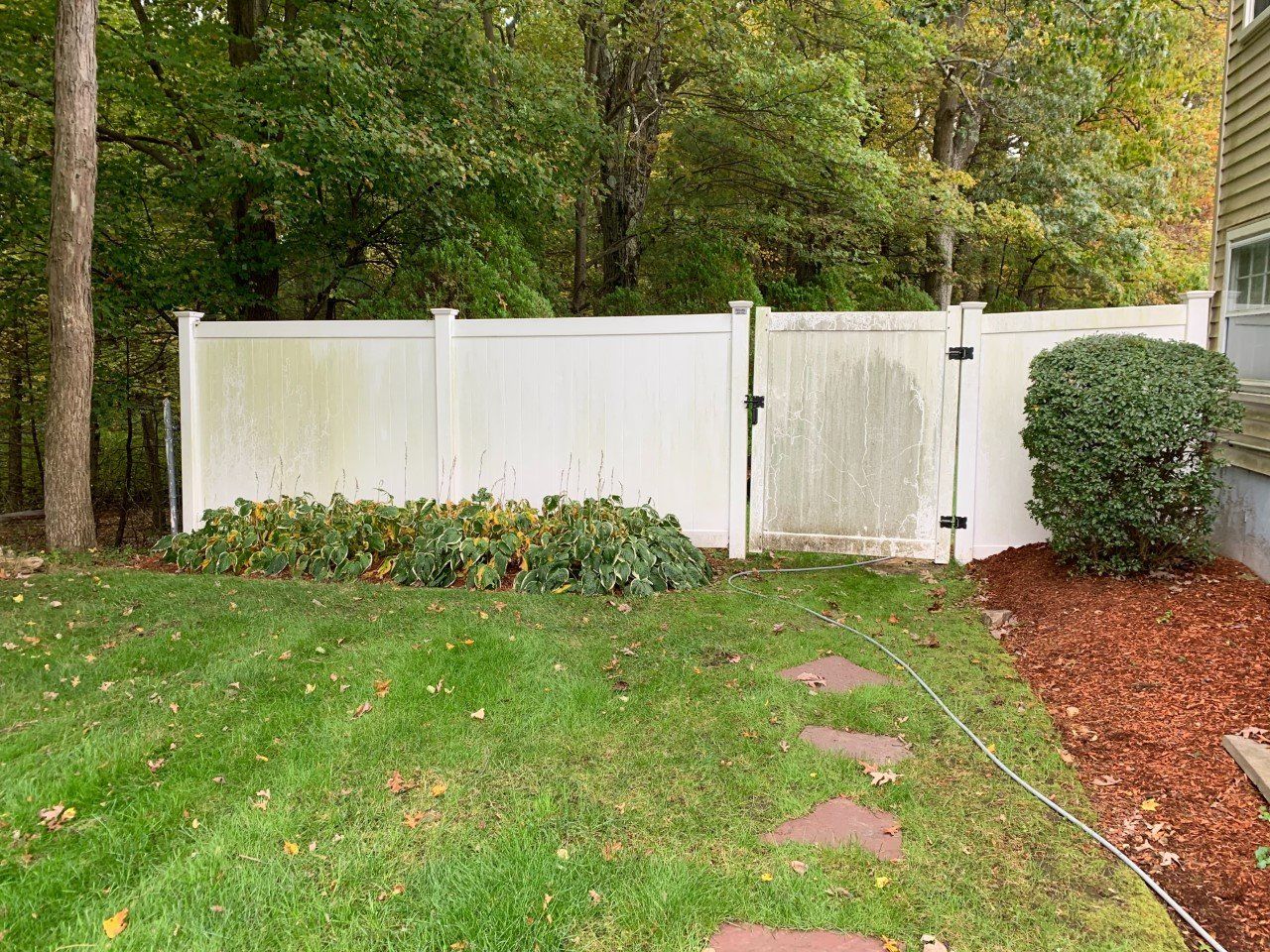 Vinyl Fence Cleaning — Fences So Clean You'll Think They're Brand New