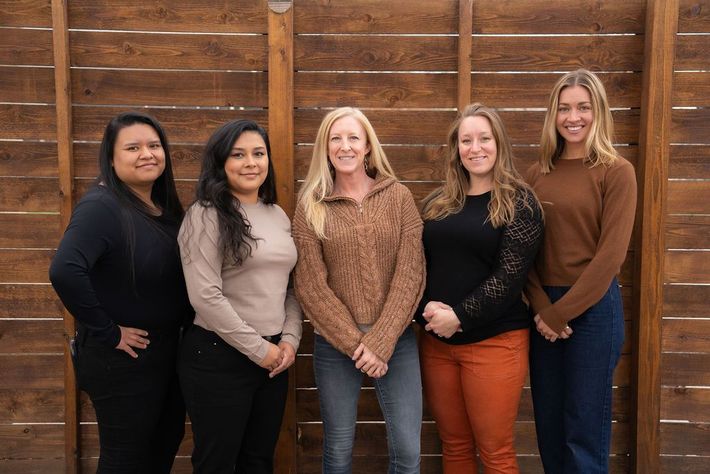 Cora Mattie with the Balanced Healthcare team