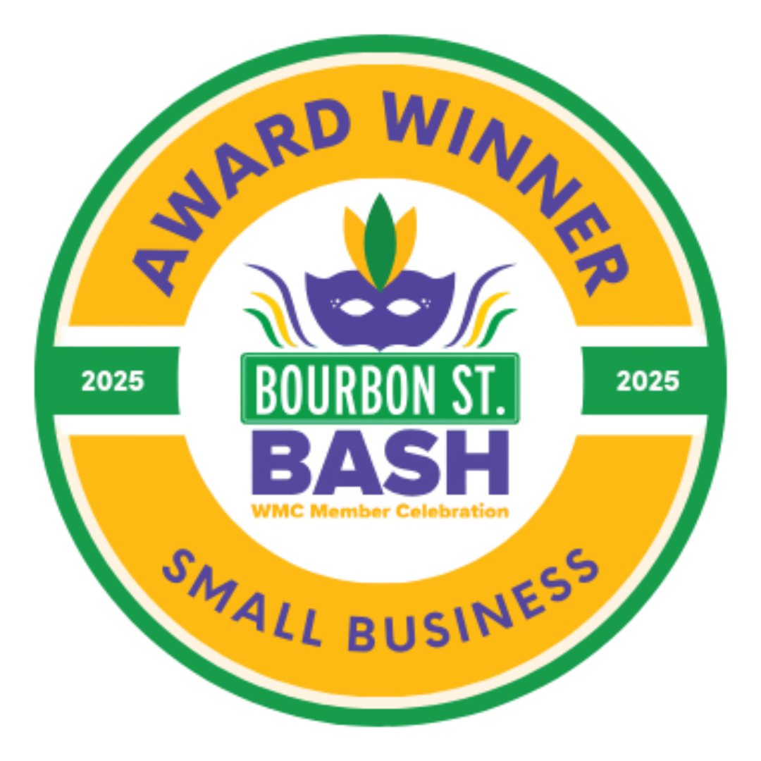 Bourbon St. Bash 2025 award winner badge
