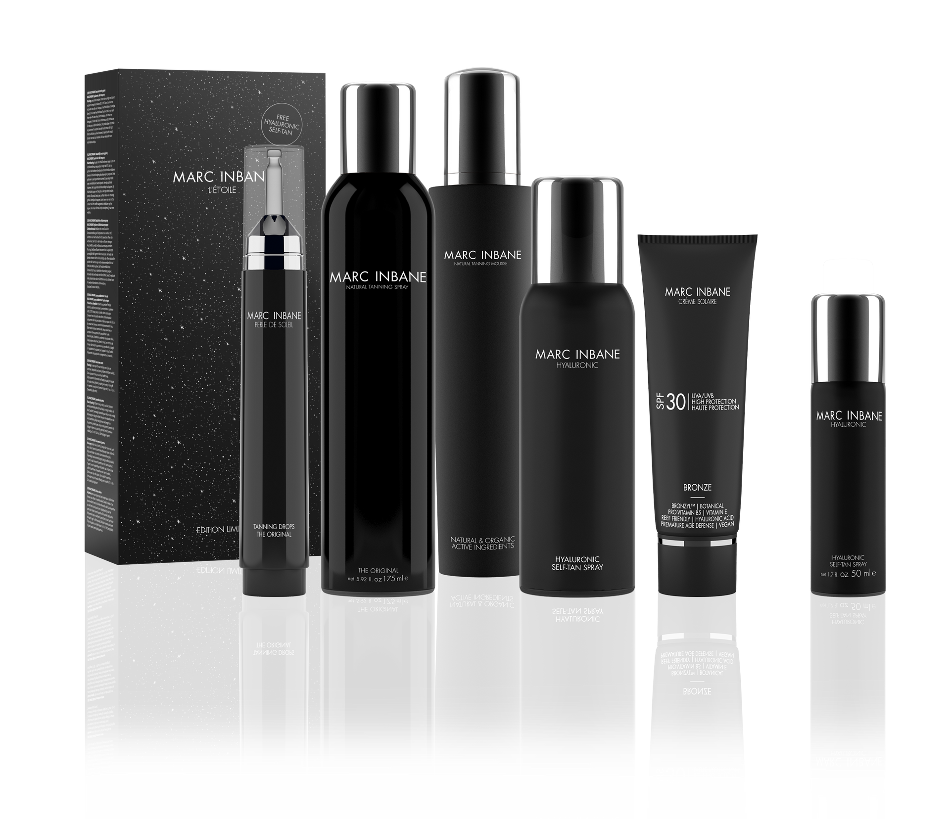 MARC INBANE is een toonaangevende speler in de wereld van tanningcosmetica en geliefd bij een groot publiek. Diverse invloedrijke modehuizen, hair & make-up artists, dermatologen en beroemdheden zijn fan van het eerste uur. MARC INBANE is inmiddels bekroond met verschillende awards én verkrijgbaar in meer dan veertig landen.
MARC INBANE biedt een veilig, verantwoord en natuurlijk alternatief voor de schadelijke UV-straling van de zon en zonnebanken. Steeds meer mensen gunnen hun huid het allerbeste: de luxe producten van MARC INBANE.
HET ONTSTAAN | 21 april 2012
Na het missen van hun vliegtuig op luchthaven Amsterdam Schiphol wachtten INgo, BArt en NEle op hun volgende vlucht. Om de tijd te veraangenamen, observeerden ze de voorbijgangers. Al snel viel hen het verschil op in uitstraling en houding tussen de vertrekkende en terugkerende reizigers.
De terugkerende reizigers zagen er stralend, gebruind en gezond uit, wat een positief effect had op hun houding.
Zo ontstond het idee voor de Natural Tanning Spray. Een product waarmee je het hele jaar door − makkelijk, gezond en veilig – kunt genieten van een natuurlijk ogende zomerse teint!
In 2015 nam Ingo afscheid en maakte hij zijn rentree in de sportwereld. De drie ondernemers zijn nog steeds goed bevriend en als het nodig is, helpt Ingo mee tijdens beurzen en evenementen.
Bart en Nele zetten het succesverhaal van MARC INBANE wereldwijd voort, samen met hun gedreven en professionele team!
~ MARC INBANE