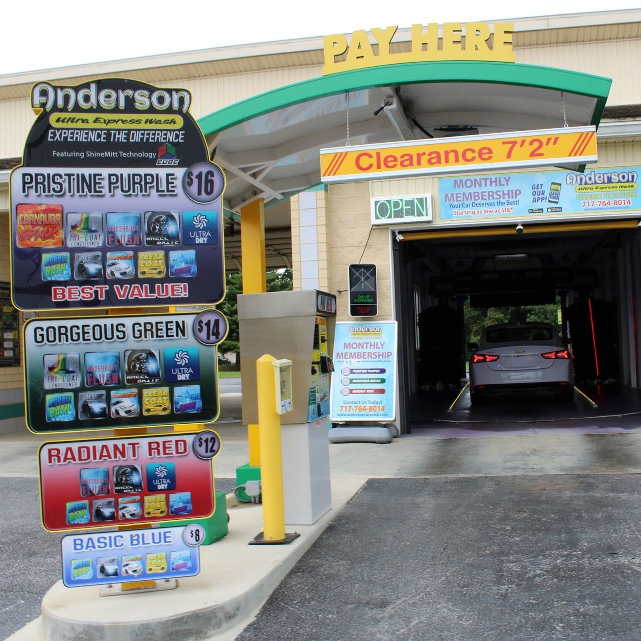 Car wash Meter Boxes for self serve car wash equipment