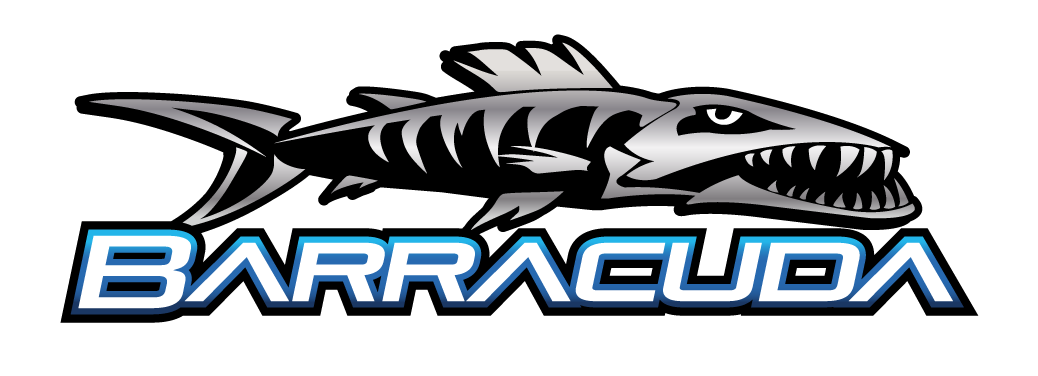 Barracuda touchless car wash system logo of a fish