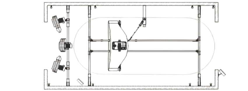 Cube Car Wash System Diagram