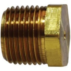 Solid Hex Head Plug 1/4