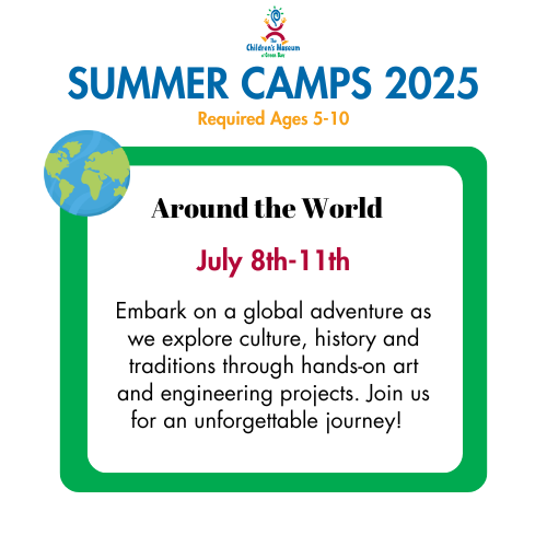 A poster for summer camps in 2025 around the world.