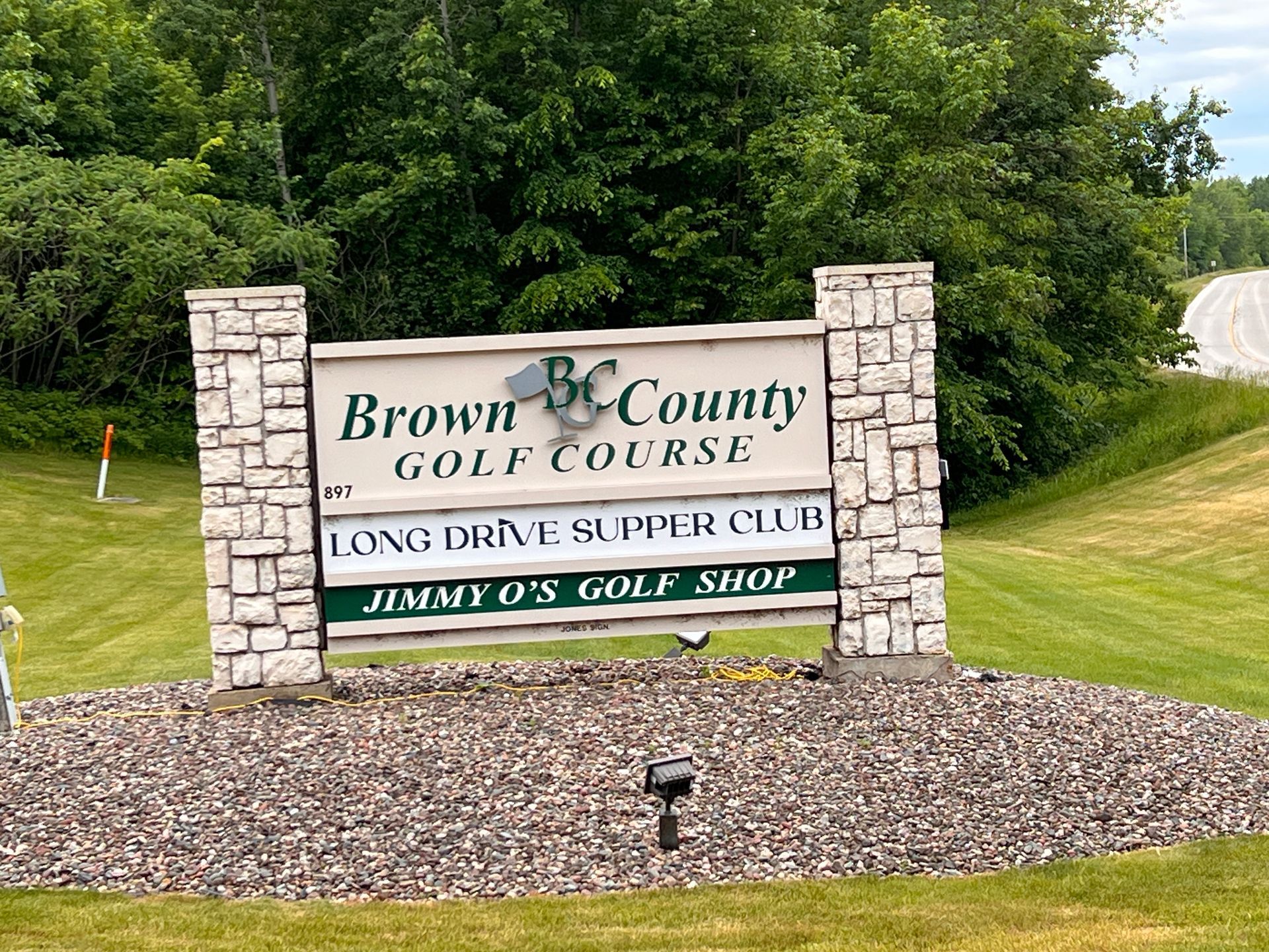 2023 Golf Fore Kids Brown County Golf Course Sign