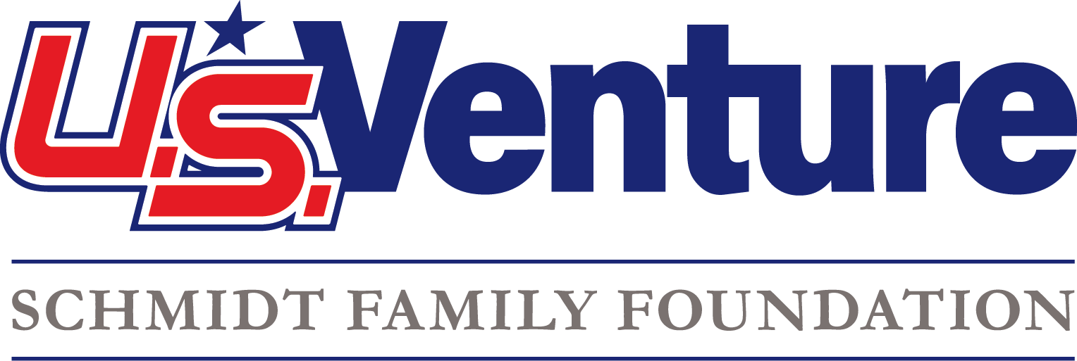 The logo for the us venture schmidt family foundation