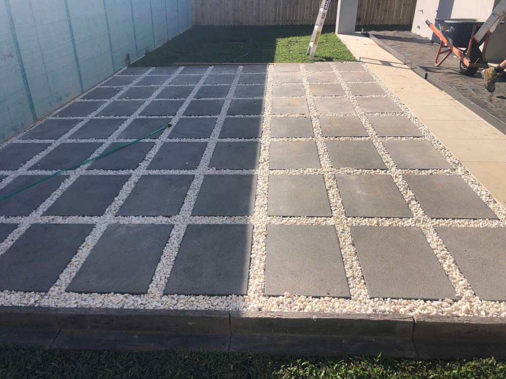 Gray Brick Stone On The Walkways — NQ Parks and Gardens in Cairns, QLD