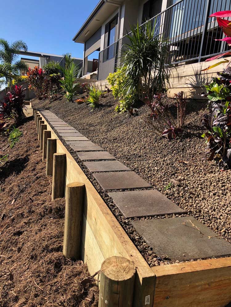 Hard Landscaping Garden — NQ Parks and Gardens in Cairns, QLD