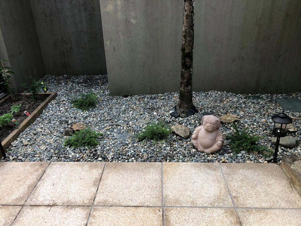 Outdoor Gray Bricks Tiles And Stone With Plants — NQ Parks and Gardens in Cairns, QLD