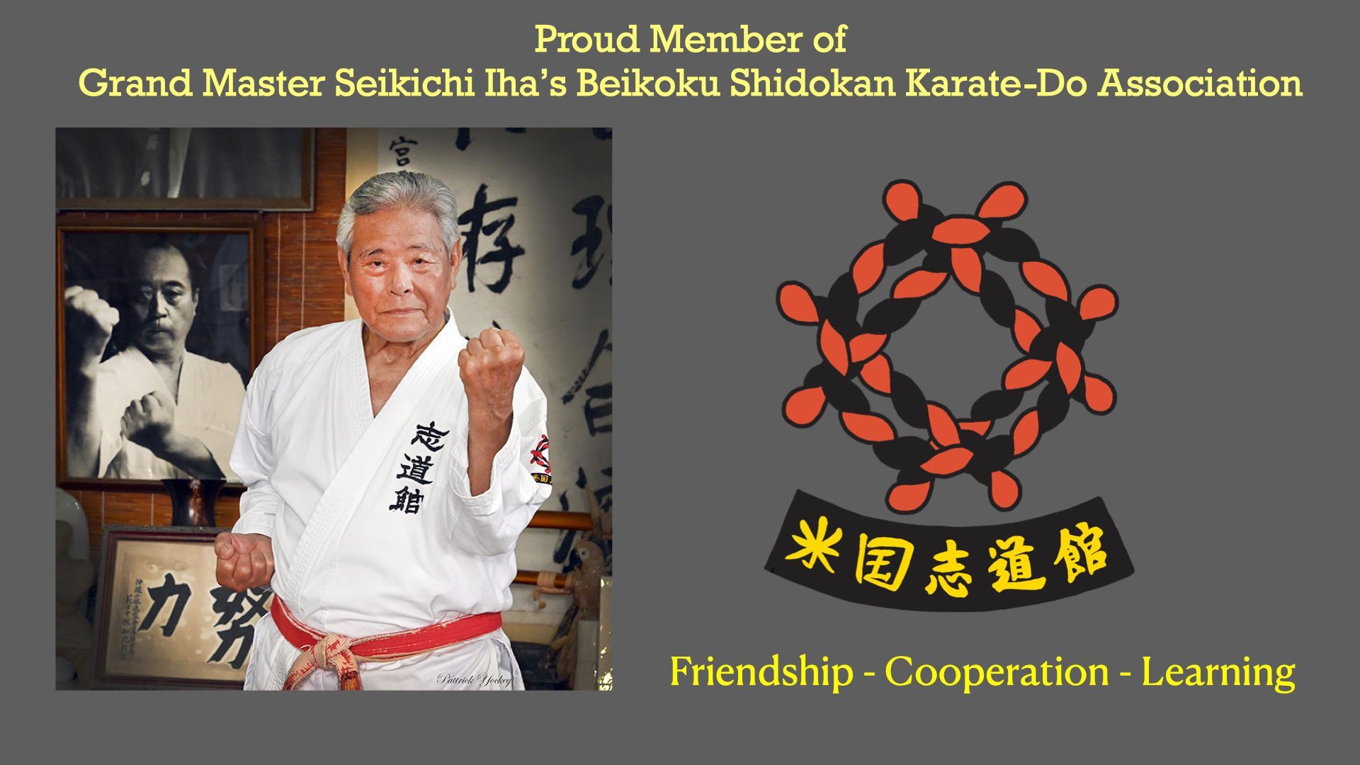 Grand Master Seikichi Iha's Beikoku Shidokan Karate-Do Association