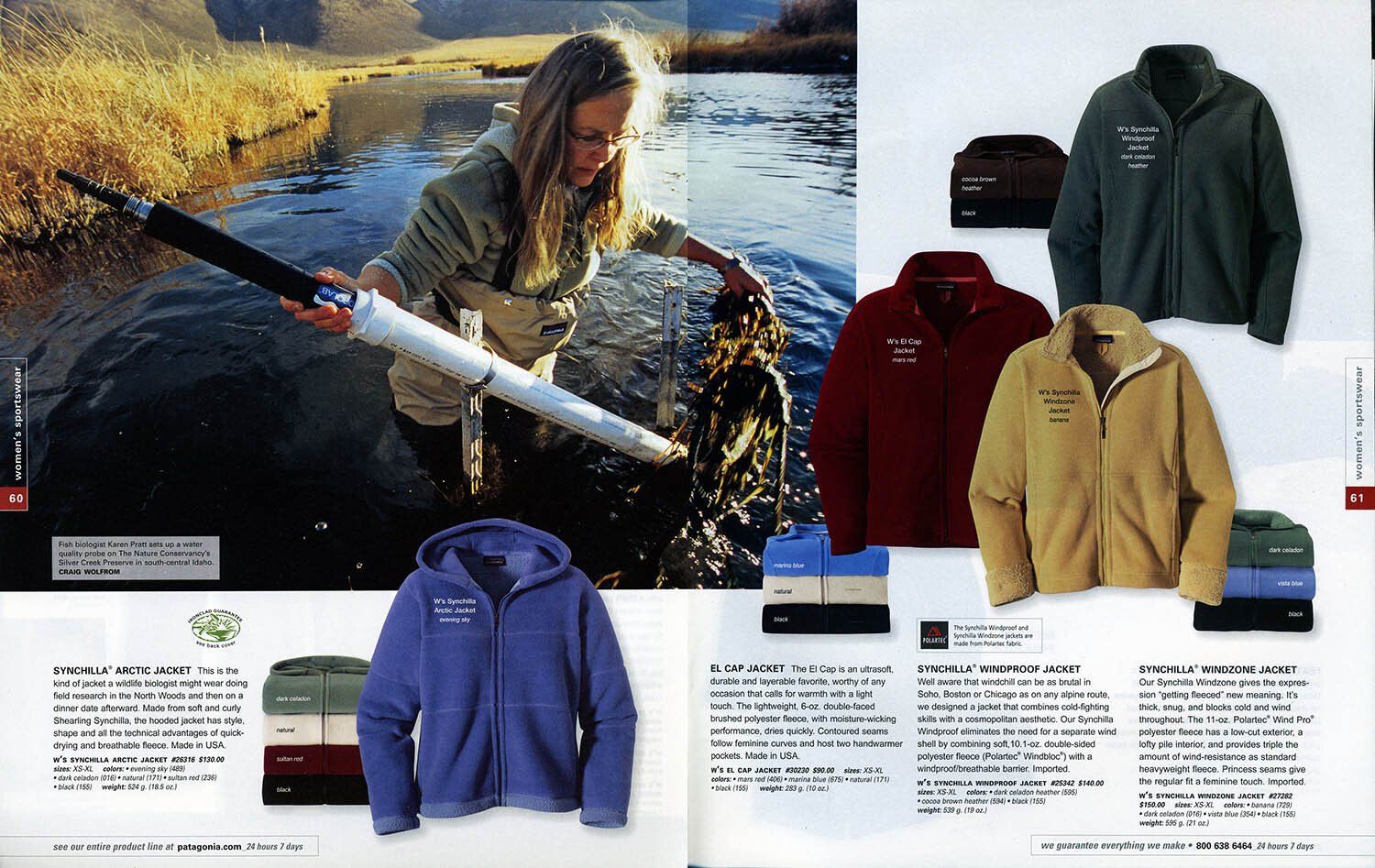 Patagonia Clothing Company, Silver Creek, Scientist, fish research, fishing, outdoor gear, apparel, 