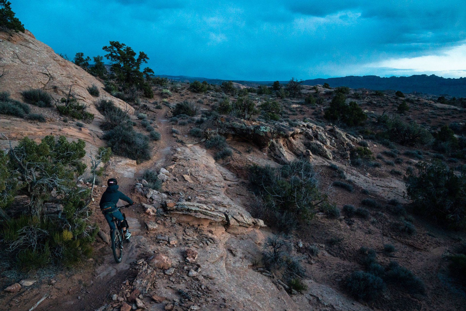 mountain bike, moab, utah