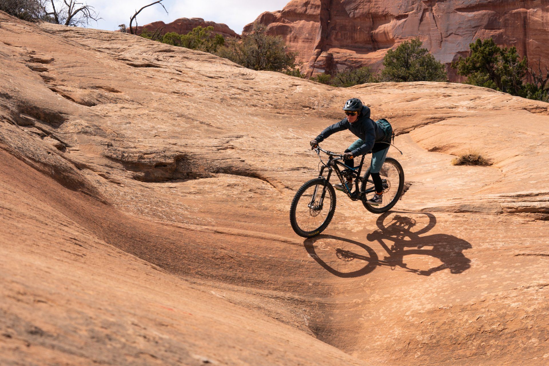 slickrock, mountain biking, moab, utah