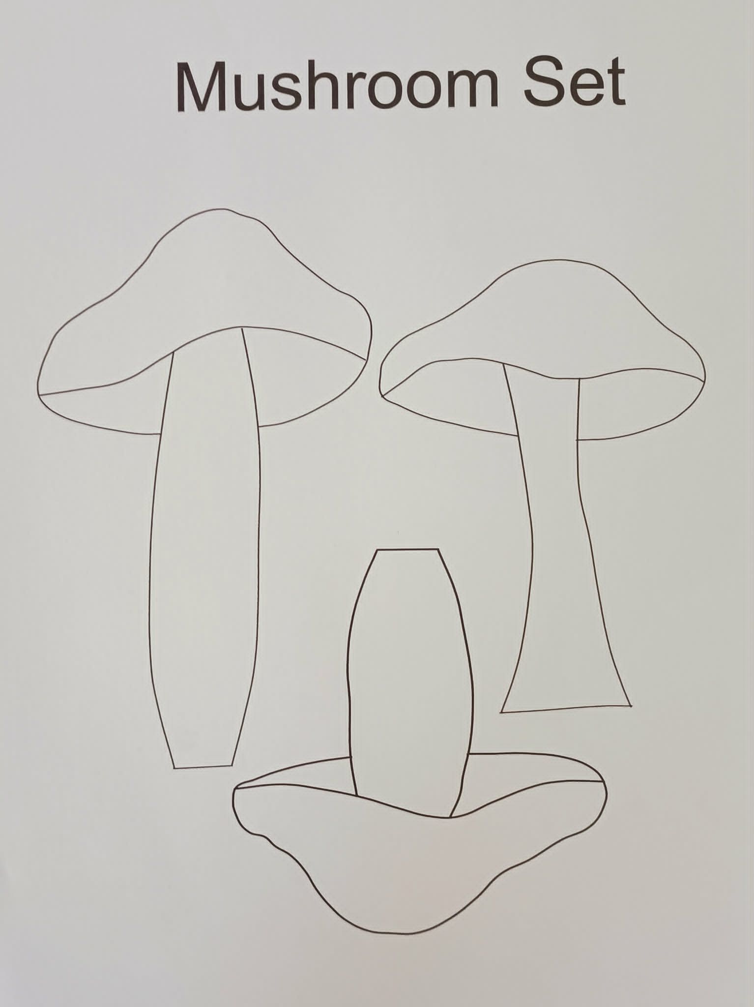 Kit Set - Mushrooms