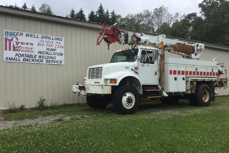 Water Well Drilling Truck