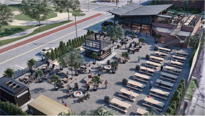 Outdoor Area Renderings Putt and Plate