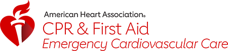 American Heart Association CPR & First Aid, Emergency Cardiovascular Care LOGO