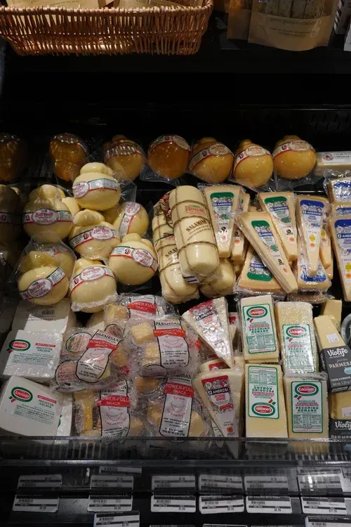 varieties of cheeses