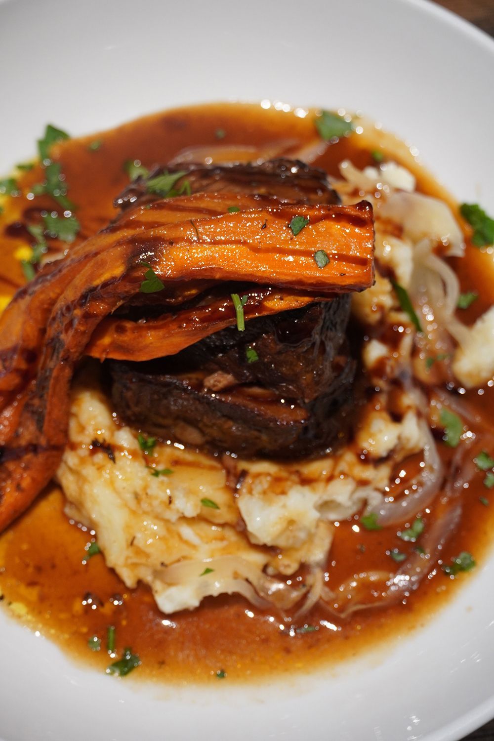 Braised beef short rib